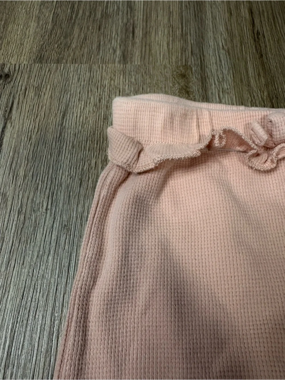Rabbit + Bear Organic Cotton Chicken Print Bodysuit & Pink Pants Set  Size 6-9 M